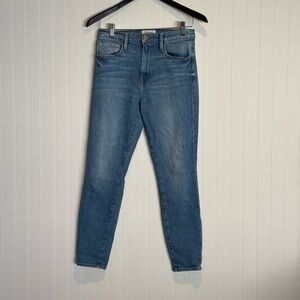 Frame Denim Women's le high cigarette Blue  Jeans